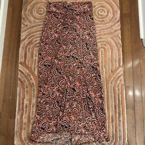 Women's Multicolor Patterned Skirt